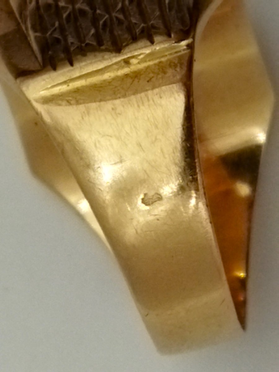 Signet Ring In Gold Men's Jewelry -photo-4