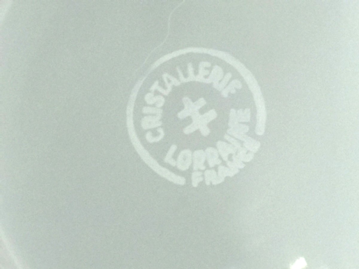 11 VERRES Anciens à Whisky Spiritueux CRISTAL de LORRAINE -photo-3