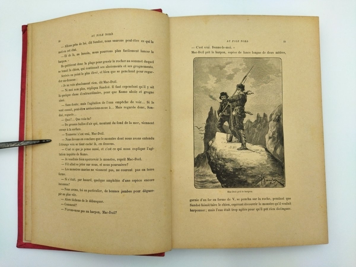 At The North Pole: A Travelogue By Explorer Emilio Salgari (19th Century)-photo-1