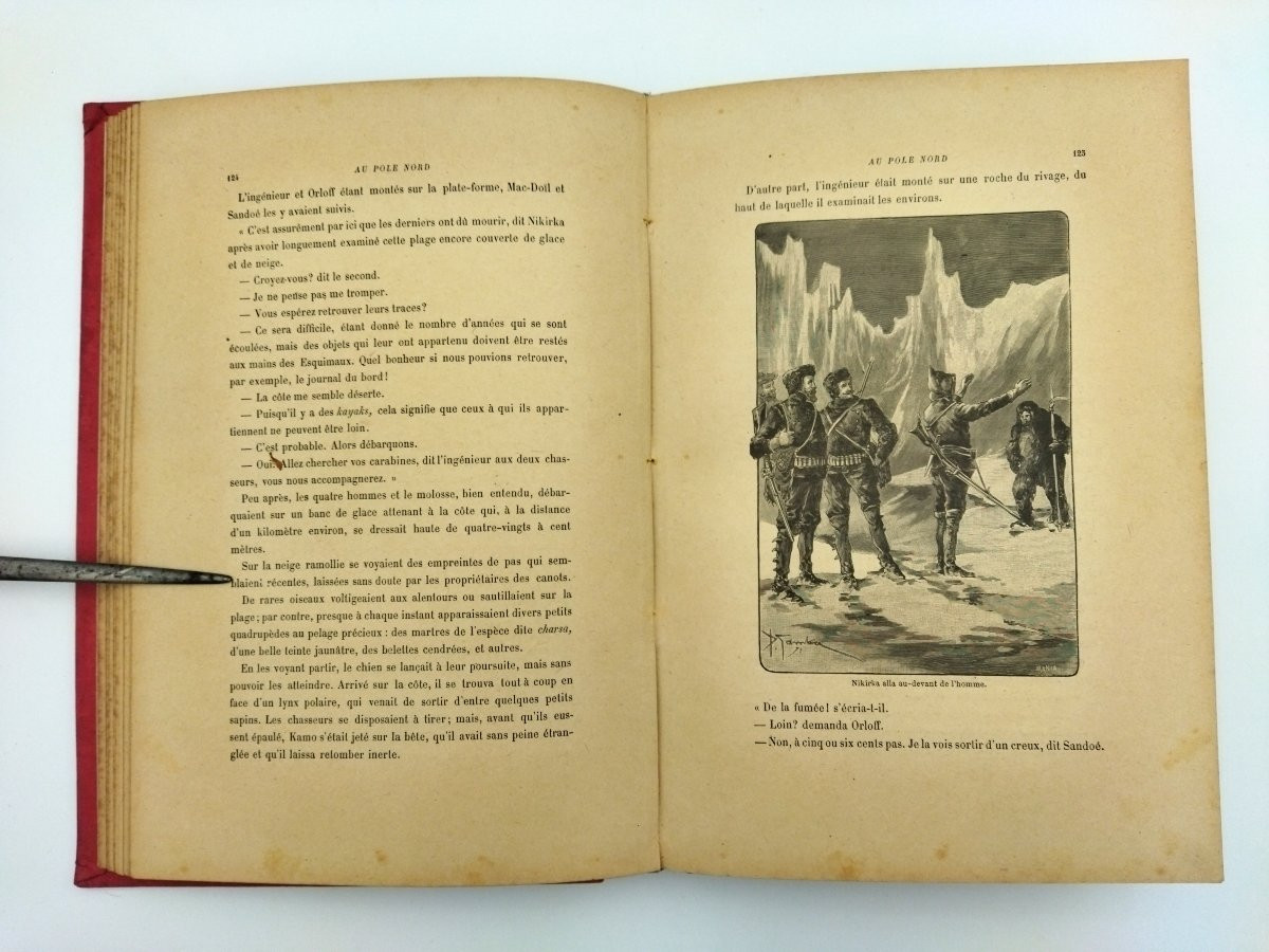 At The North Pole: A Travelogue By Explorer Emilio Salgari (19th Century)-photo-4