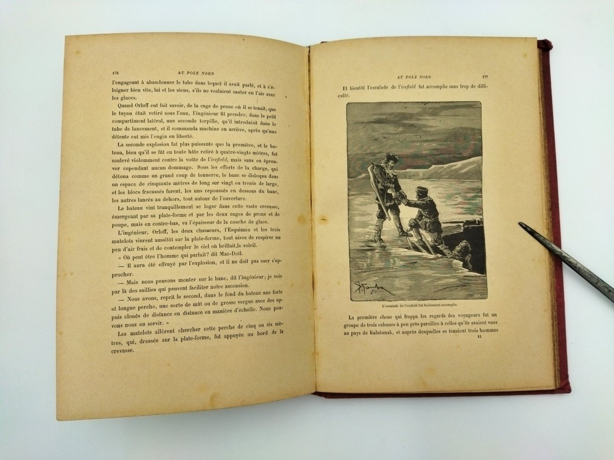 At The North Pole: A Travelogue By Explorer Emilio Salgari (19th Century)-photo-5