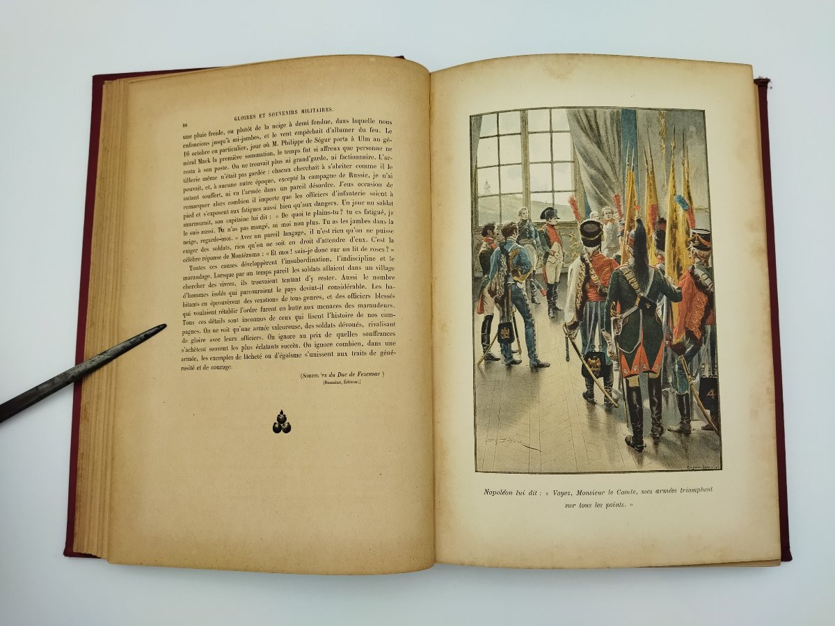GLOIRES SOUVENIRS MILITAIRES Campagnes guerres NAPOLEON Ier Illustré Charles BIGOT XIX-photo-5