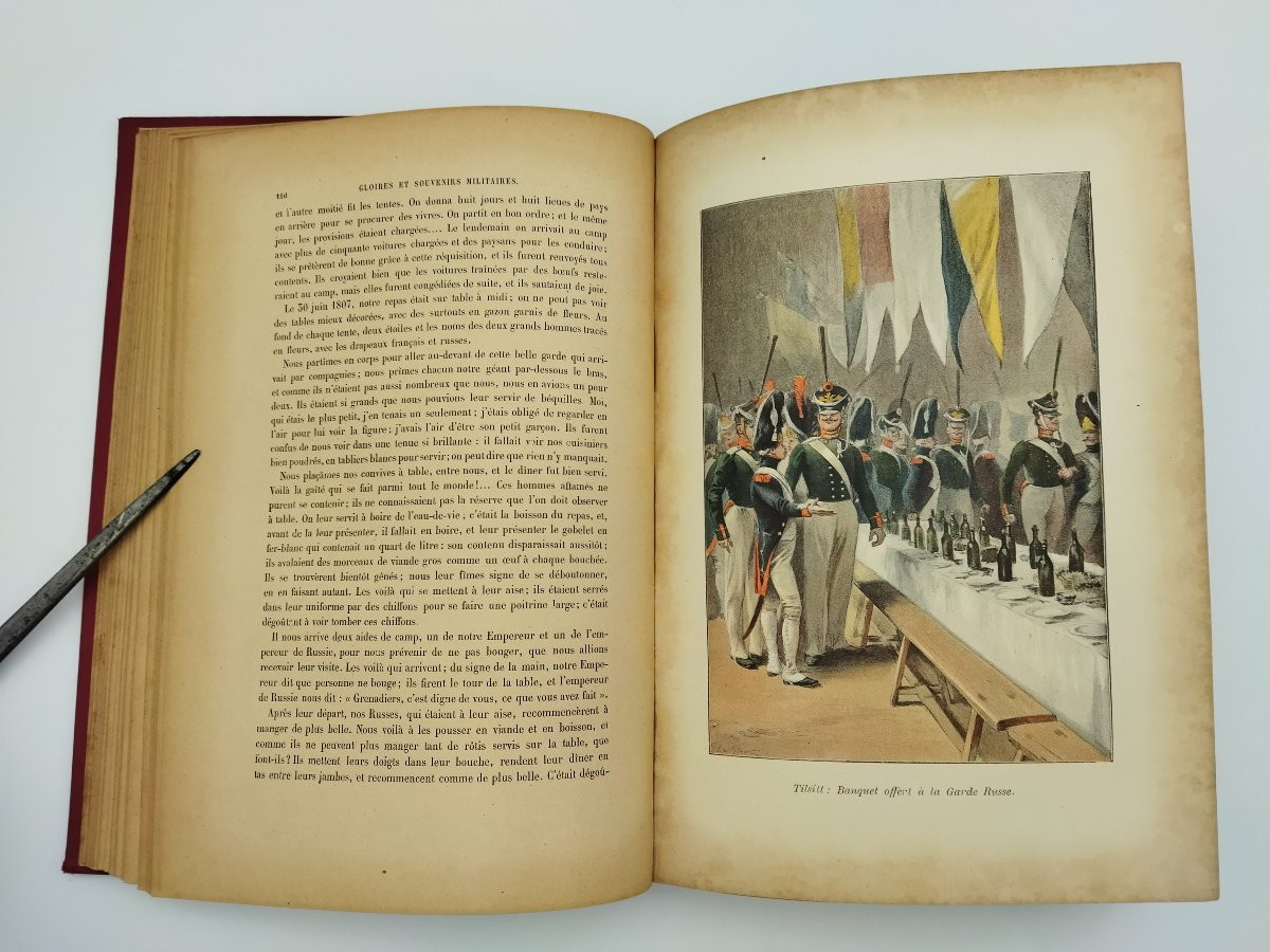 GLOIRES SOUVENIRS MILITAIRES Campagnes guerres NAPOLEON Ier Illustré Charles BIGOT XIX-photo-6