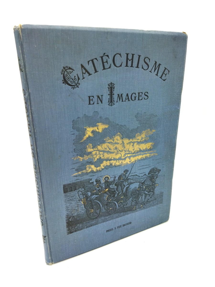 Catechism In Pictures Old Liturgical Book Religious Engravings 1912