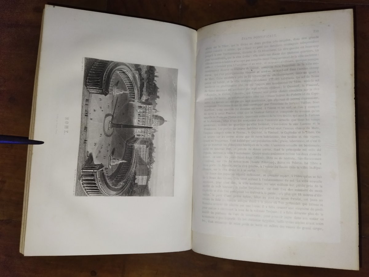 Malte-brun Antique Book Universal Geography Lavallée 6 Volumes 1875 Complete-photo-7