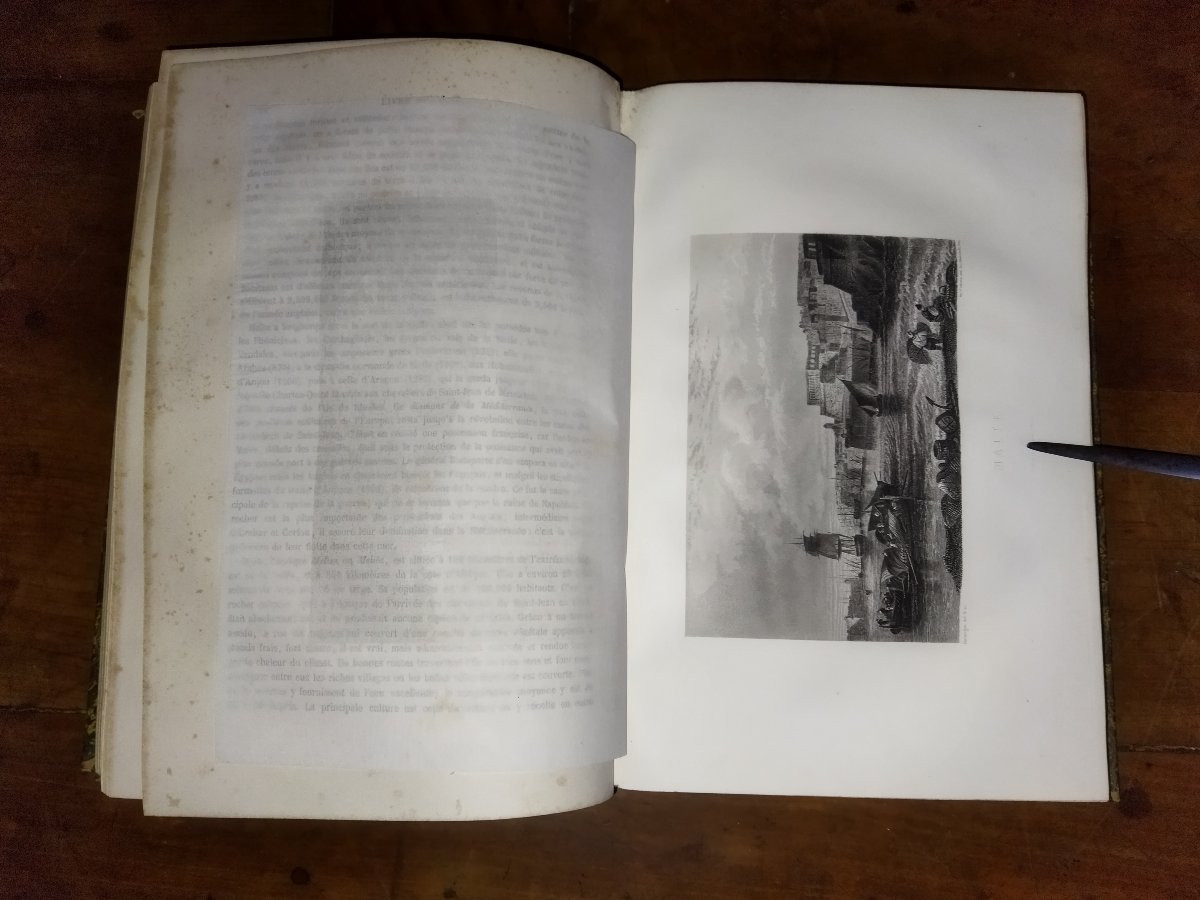 Malte-brun Antique Book Universal Geography Lavallée 6 Volumes 1875 Complete-photo-8