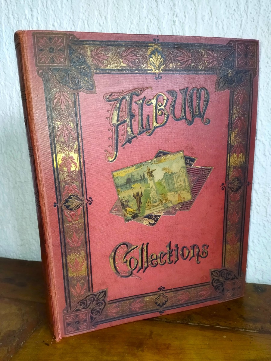 ALBUM DE CHROMO Cartes publicitaires Chocolat Louit Poulain  Lombart Suchard...ART NOUVEAU XIX 