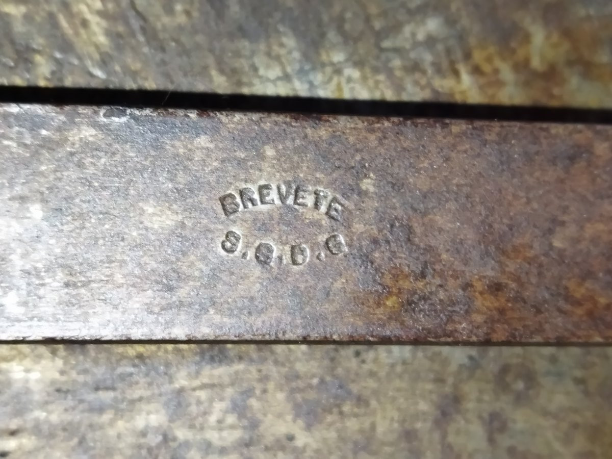 Cisaille à Buis Bois et Acier forgé Outil ancien Jardinerie  Entretien Parc Chateaux Collection-photo-5