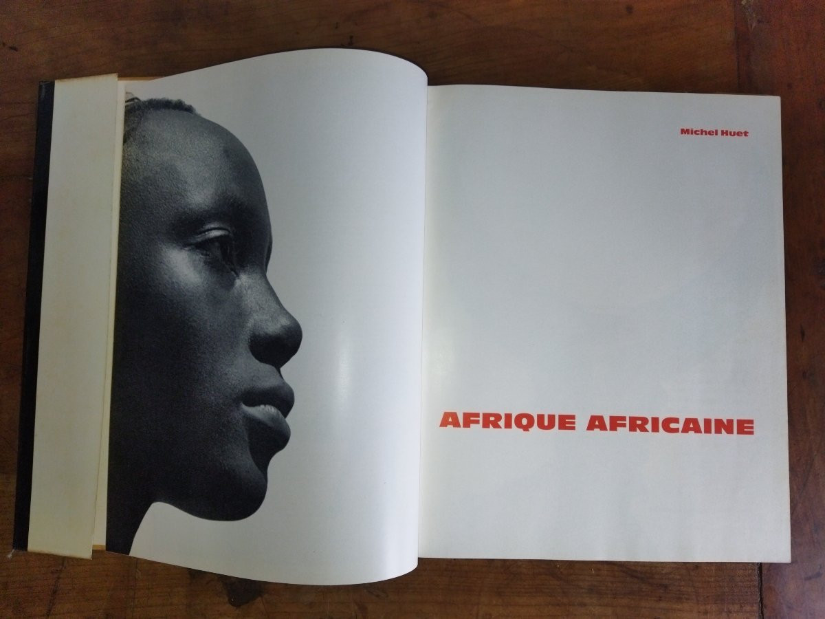 Africa African Old Book Ethnology Customs & Art Michel Huet 1963 -photo-4