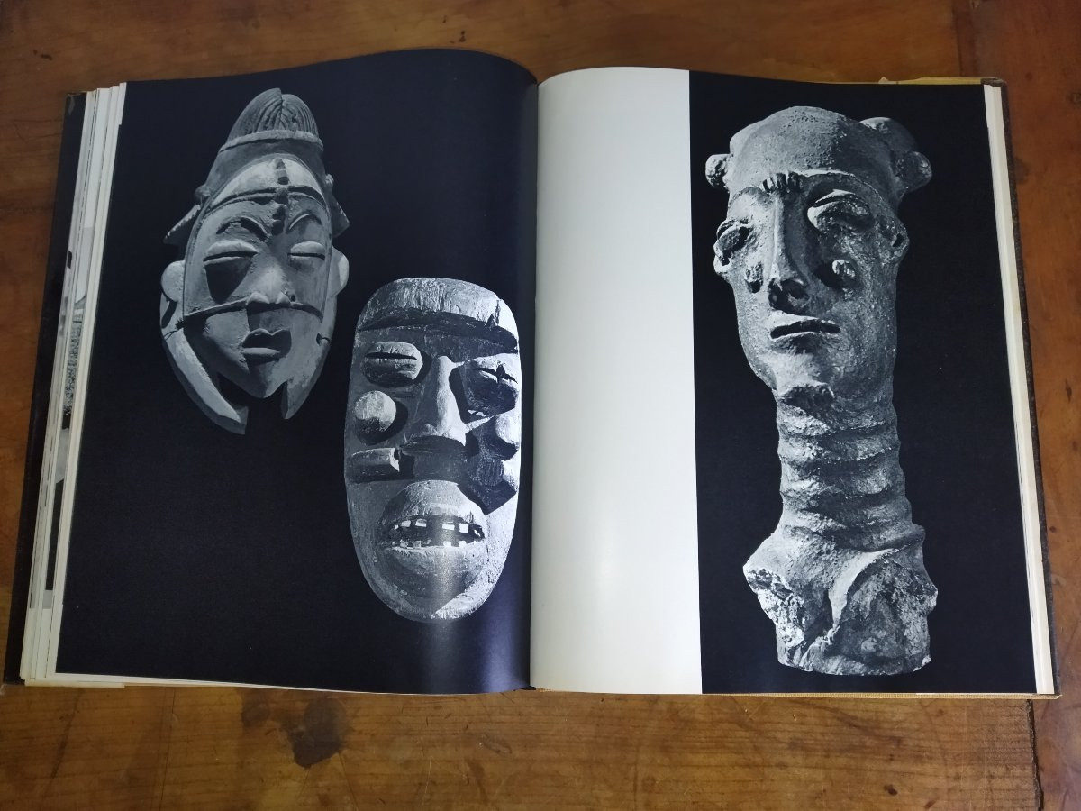 Africa African Old Book Ethnology Customs & Art Michel Huet 1963 -photo-5
