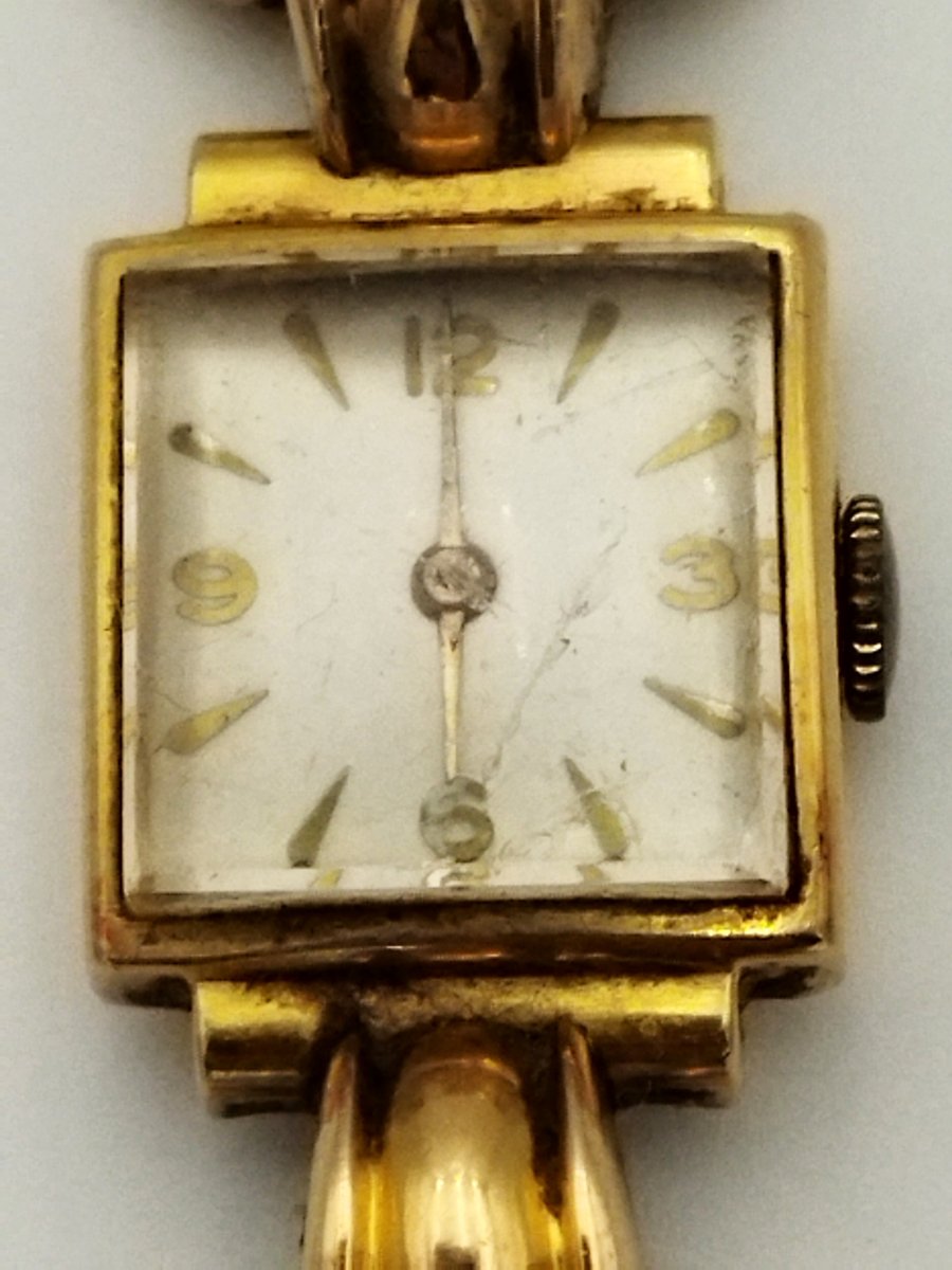 MONTRE Ancienne de Femme en OR-photo-1