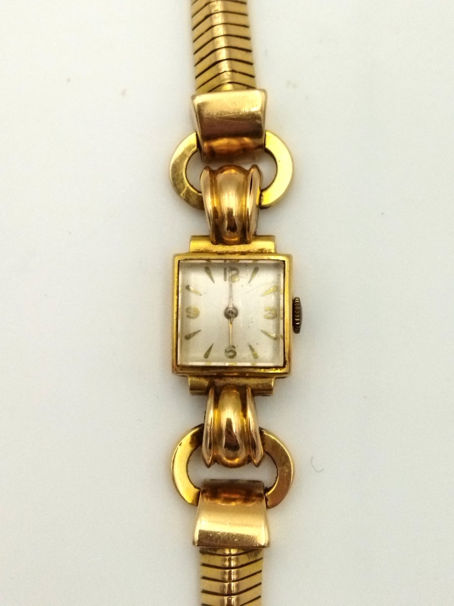MONTRE Ancienne de Femme en OR-photo-5