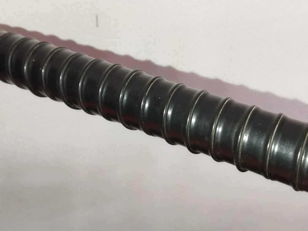 Vintage Chrome Tubular Serving Cart With Wheels And Removable Formica Top-photo-1