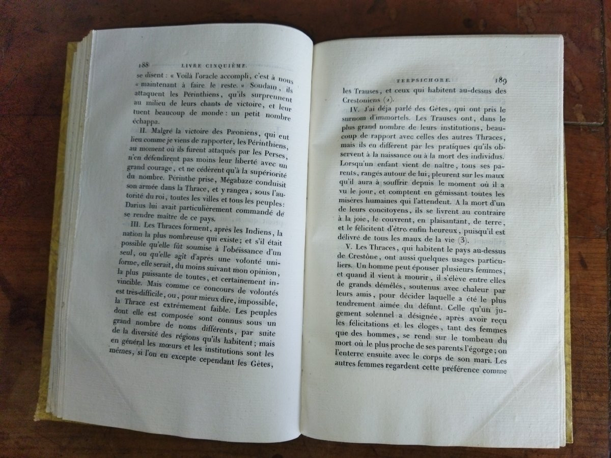 Herodotus Followed By The Life Of Homer Ancient Books 1822 Miot -photo-6