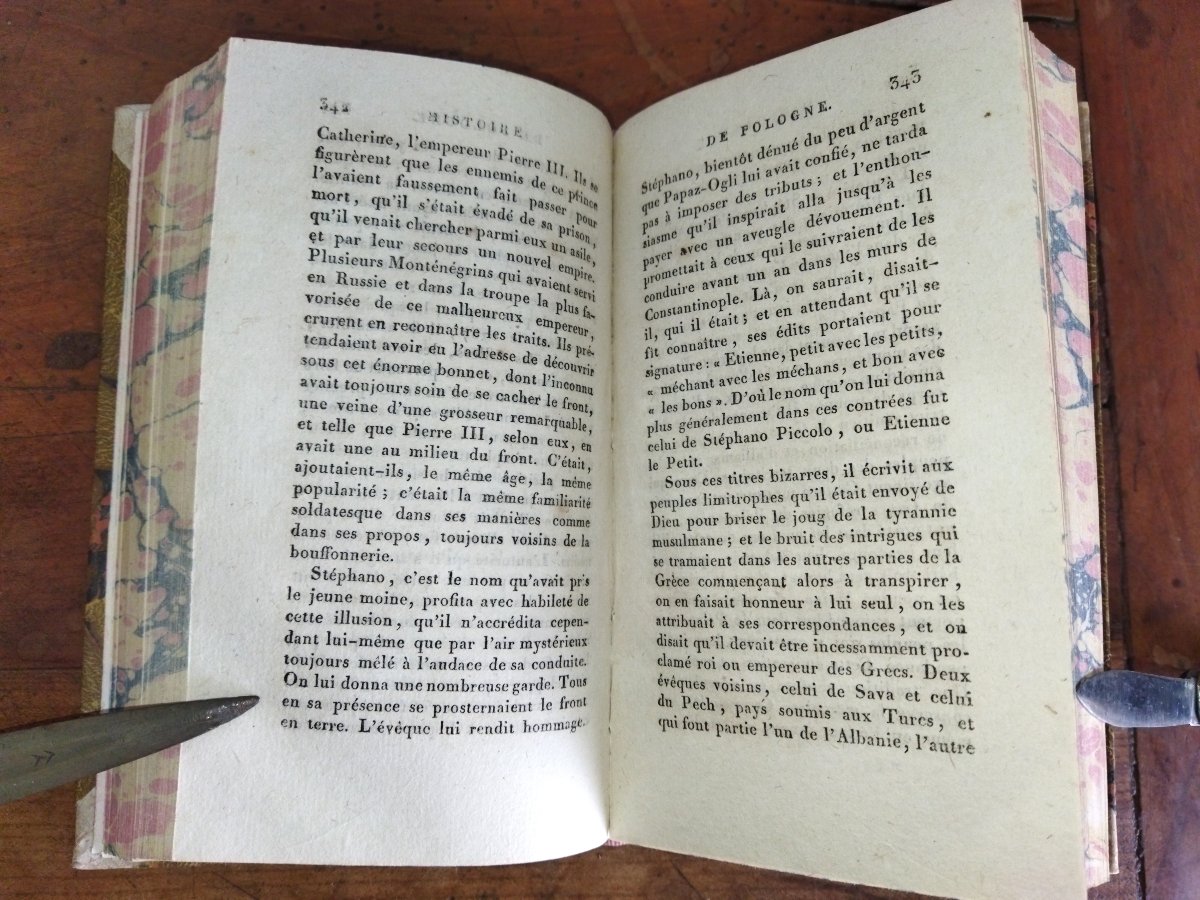 HISTOIRE DE LA POLOGNE Anarchie et Démembrement Livres Anciens 4 Tomes Cl RULHIERE 1807-photo-6