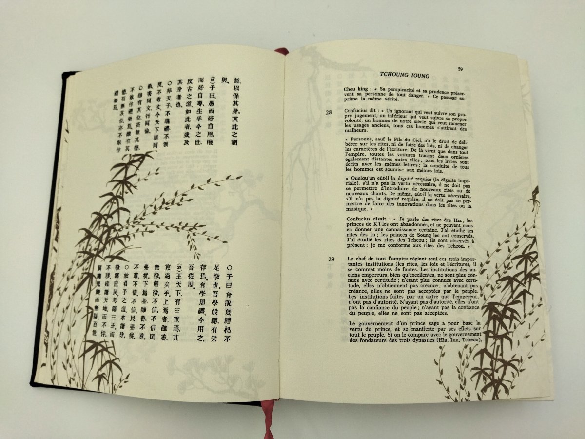 The Four Books Of Confucius Jean De Bonnot 1979-photo-2