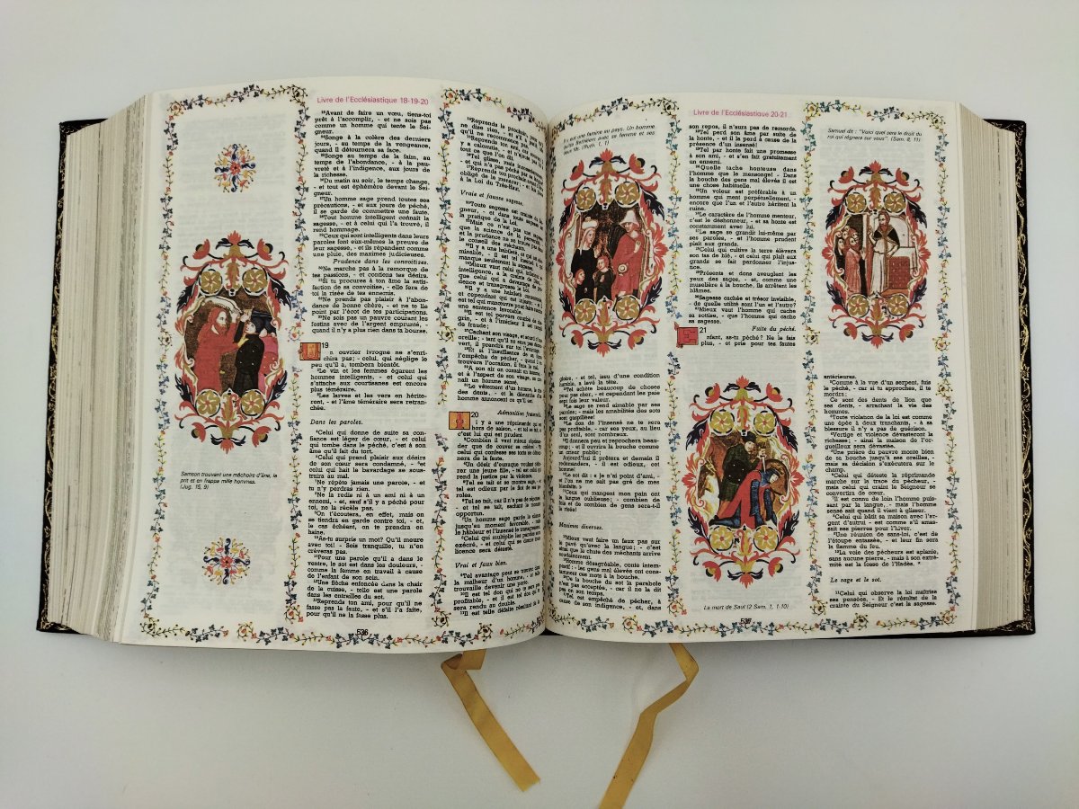 The Holy Bible New & Old Testament Apostles Religion Edilec Edition 1979 Collection-photo-7