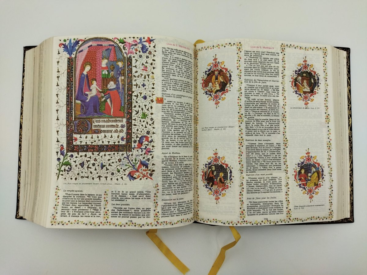 The Holy Bible New & Old Testament Apostles Religion Edilec Edition 1979 Collection-photo-8