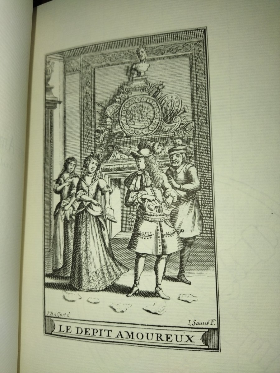 Moliere "works" In 6 Volumes Literature Theatre Jean De Bonnot -photo-4
