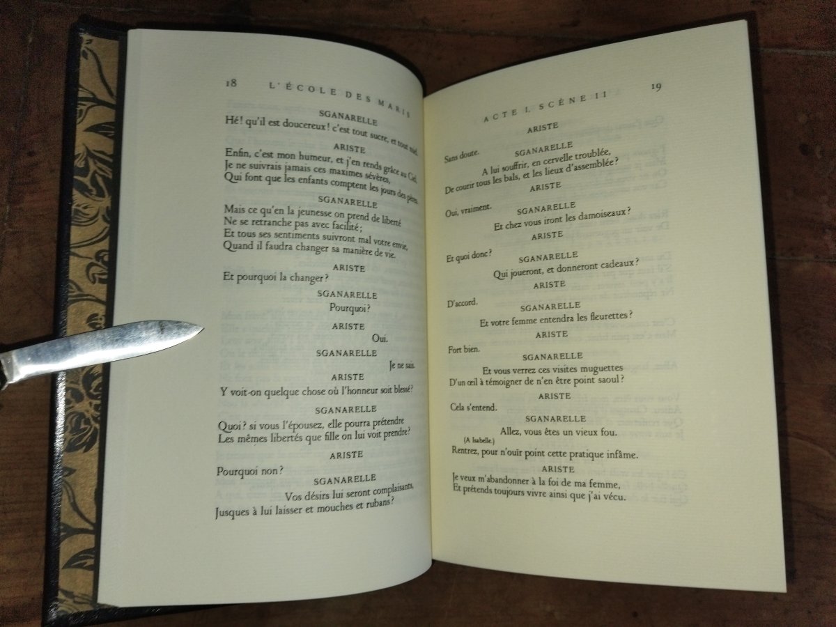 Moliere "works" In 6 Volumes Literature Theatre Jean De Bonnot -photo-6