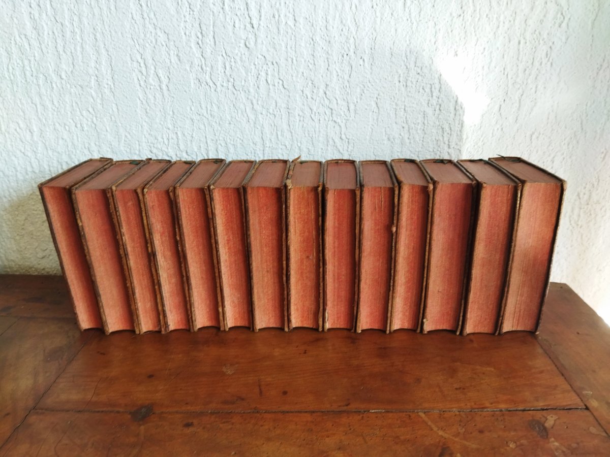 HISTOIRE ANCIENNE EGYPTIENS PERSES GRECS.... Livres anciens XVIII 14 Volumes ROLLIN -photo-3