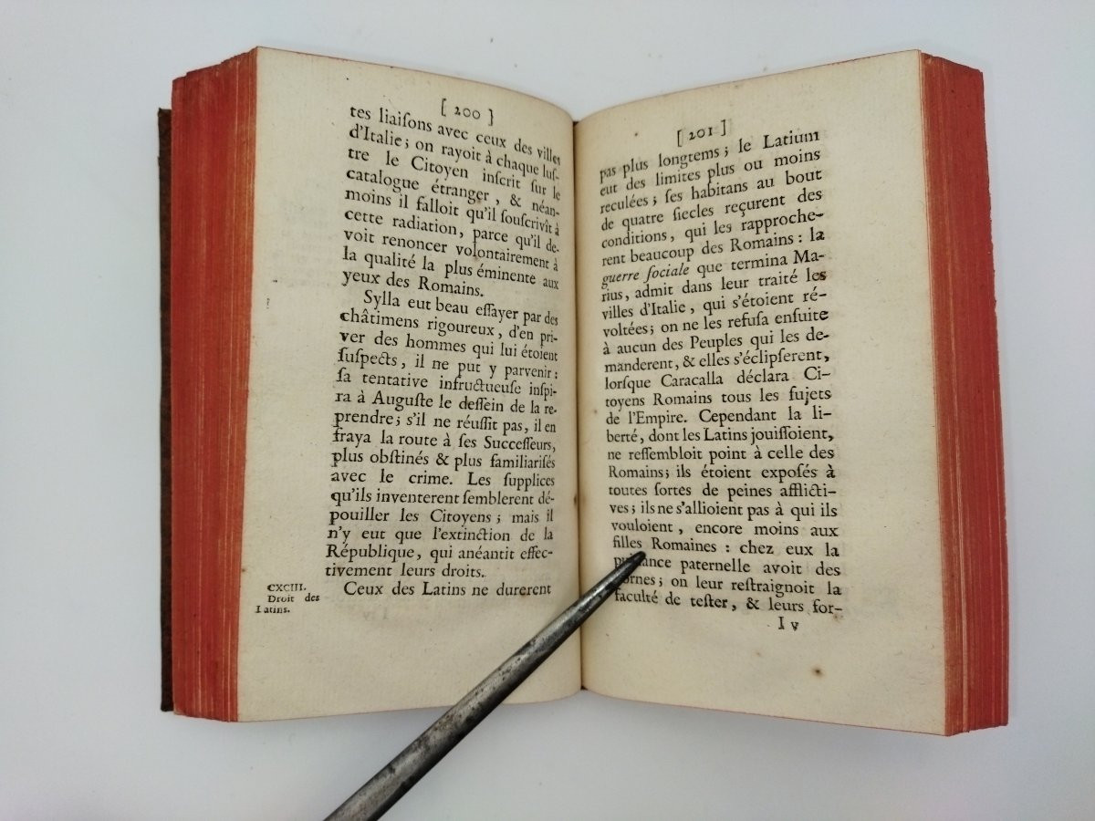 The Laws Drawn From The Greeks, Developed By The Romans. Ancient Book, Volume I, 1765-photo-5