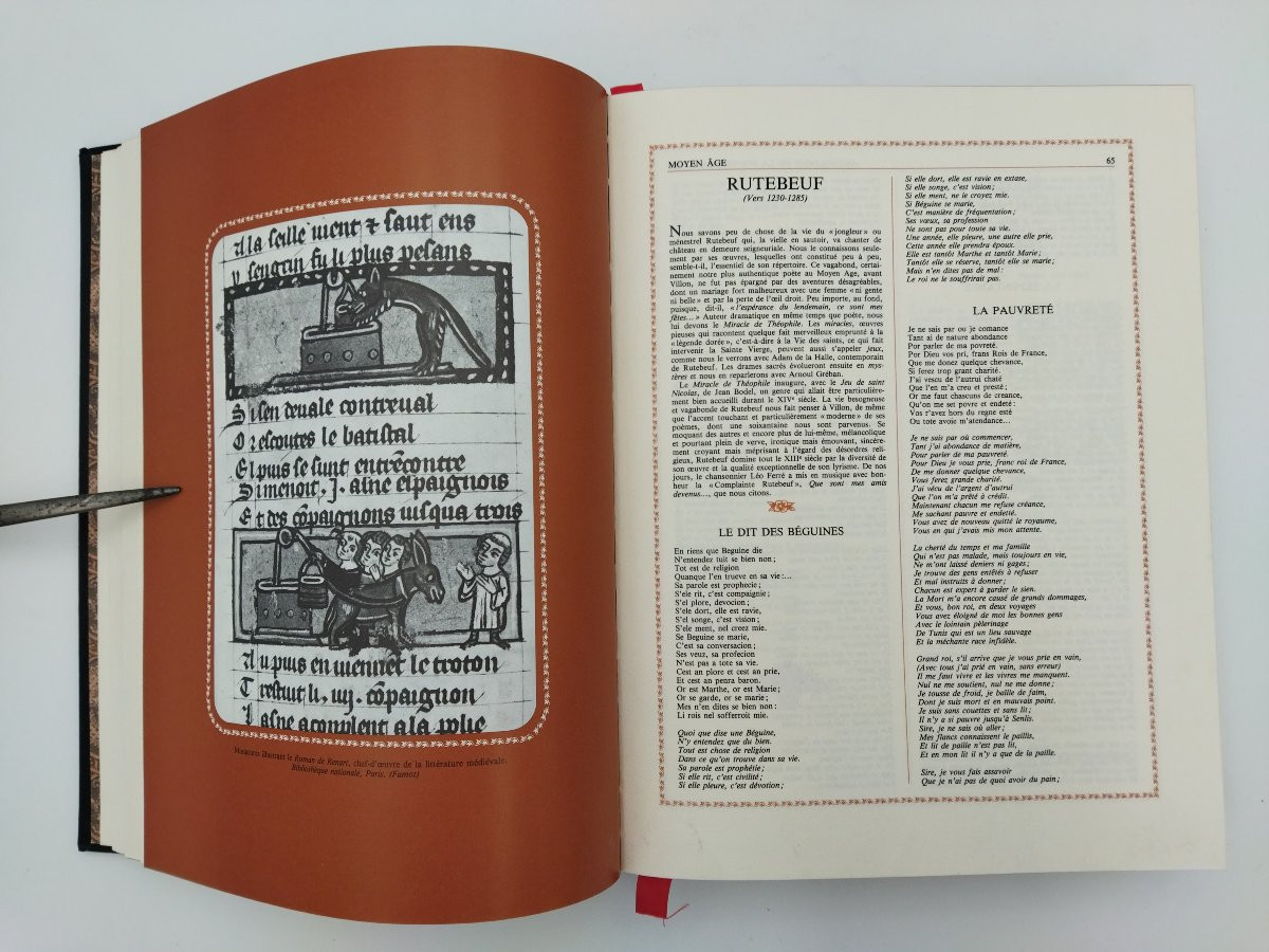 ANTHOLOGIE DE LA POESIE FRANCAISE Tome Ier Albert DEMAZIERE Éditions FAMOT-photo-2