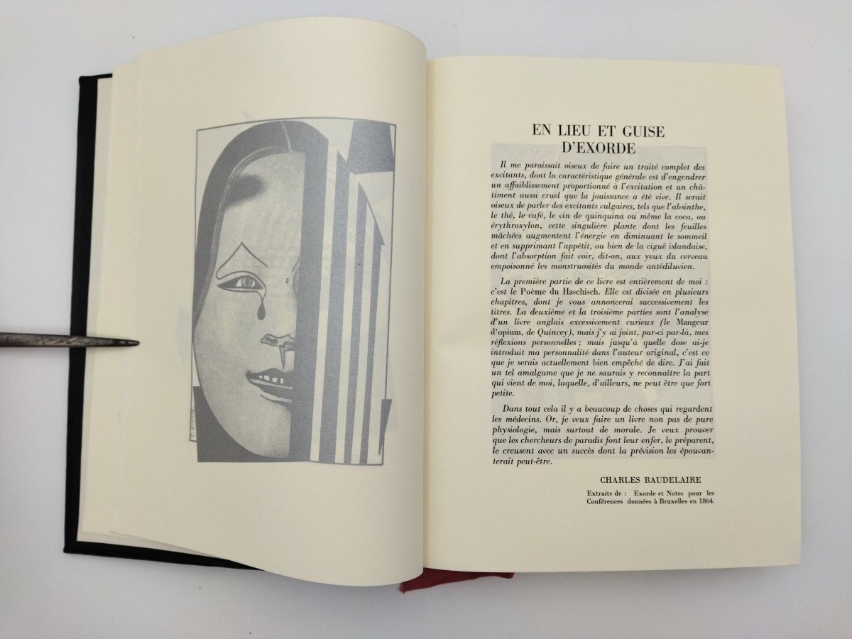 BAUDELAIRE Charles "LES PARADIS ARTIFICIELS" Illustrations Ingo AVOLTA Éditions Jean de BONNOT -photo-2