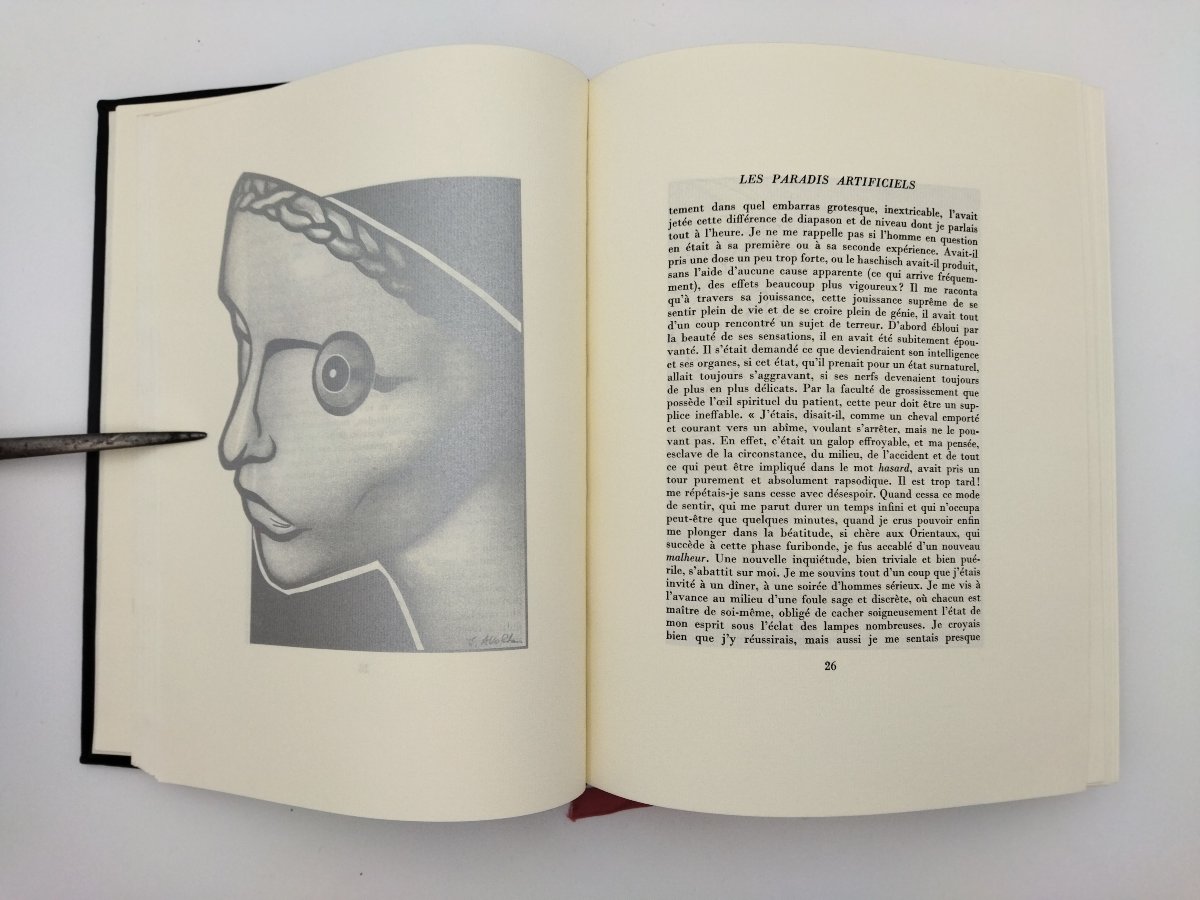 BAUDELAIRE Charles "LES PARADIS ARTIFICIELS" Illustrations Ingo AVOLTA Éditions Jean de BONNOT -photo-3