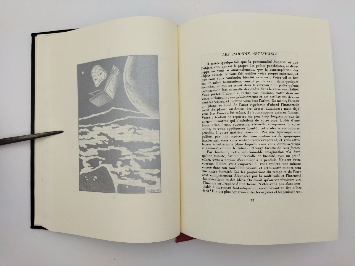 BAUDELAIRE Charles "LES PARADIS ARTIFICIELS" Illustrations Ingo AVOLTA Éditions Jean de BONNOT -photo-4
