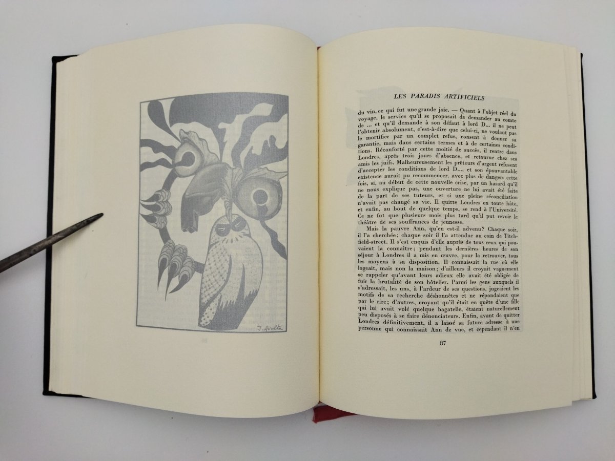 BAUDELAIRE Charles "LES PARADIS ARTIFICIELS" Illustrations Ingo AVOLTA Éditions Jean de BONNOT -photo-6
