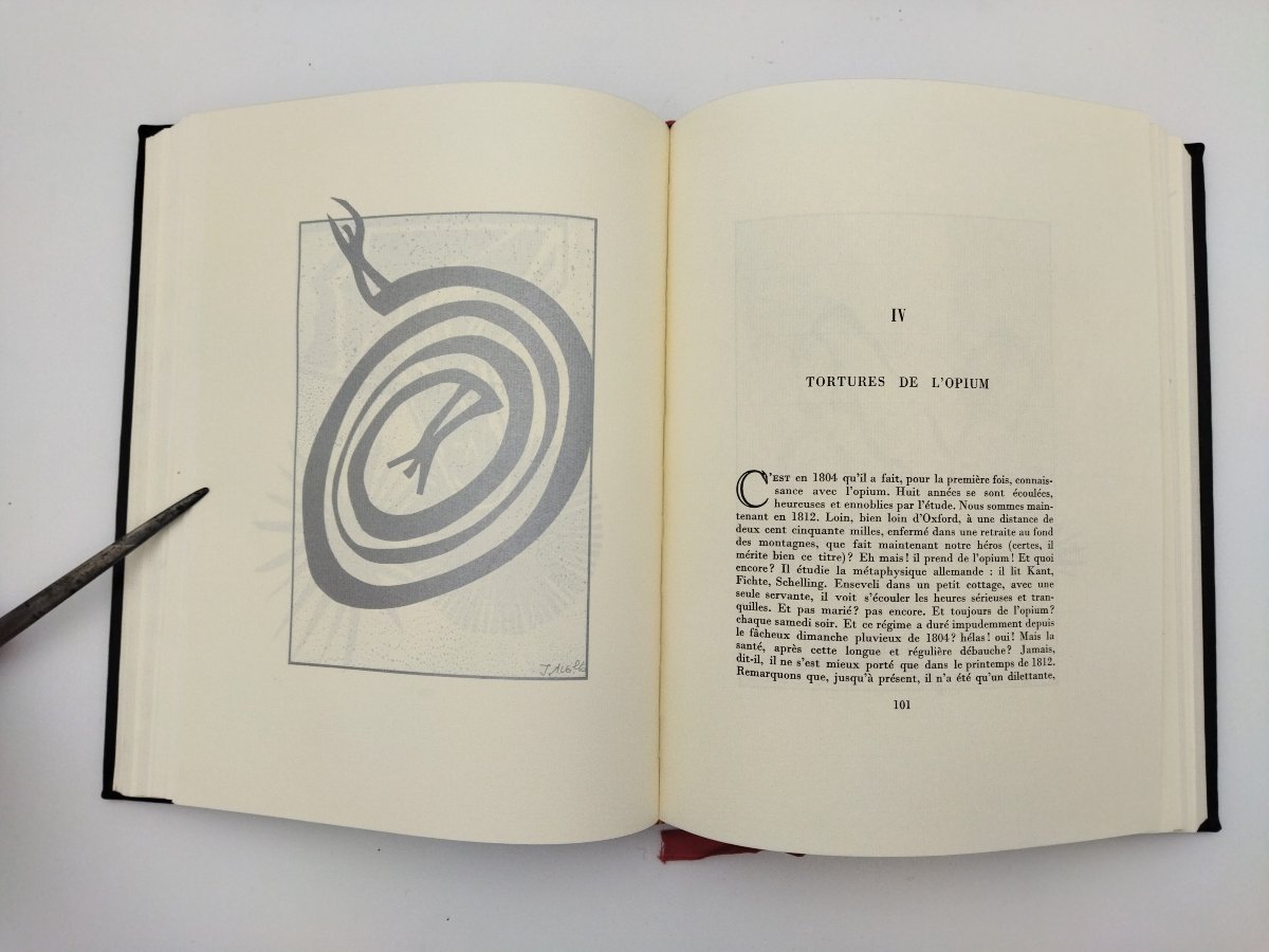 BAUDELAIRE Charles "LES PARADIS ARTIFICIELS" Illustrations Ingo AVOLTA Éditions Jean de BONNOT -photo-7