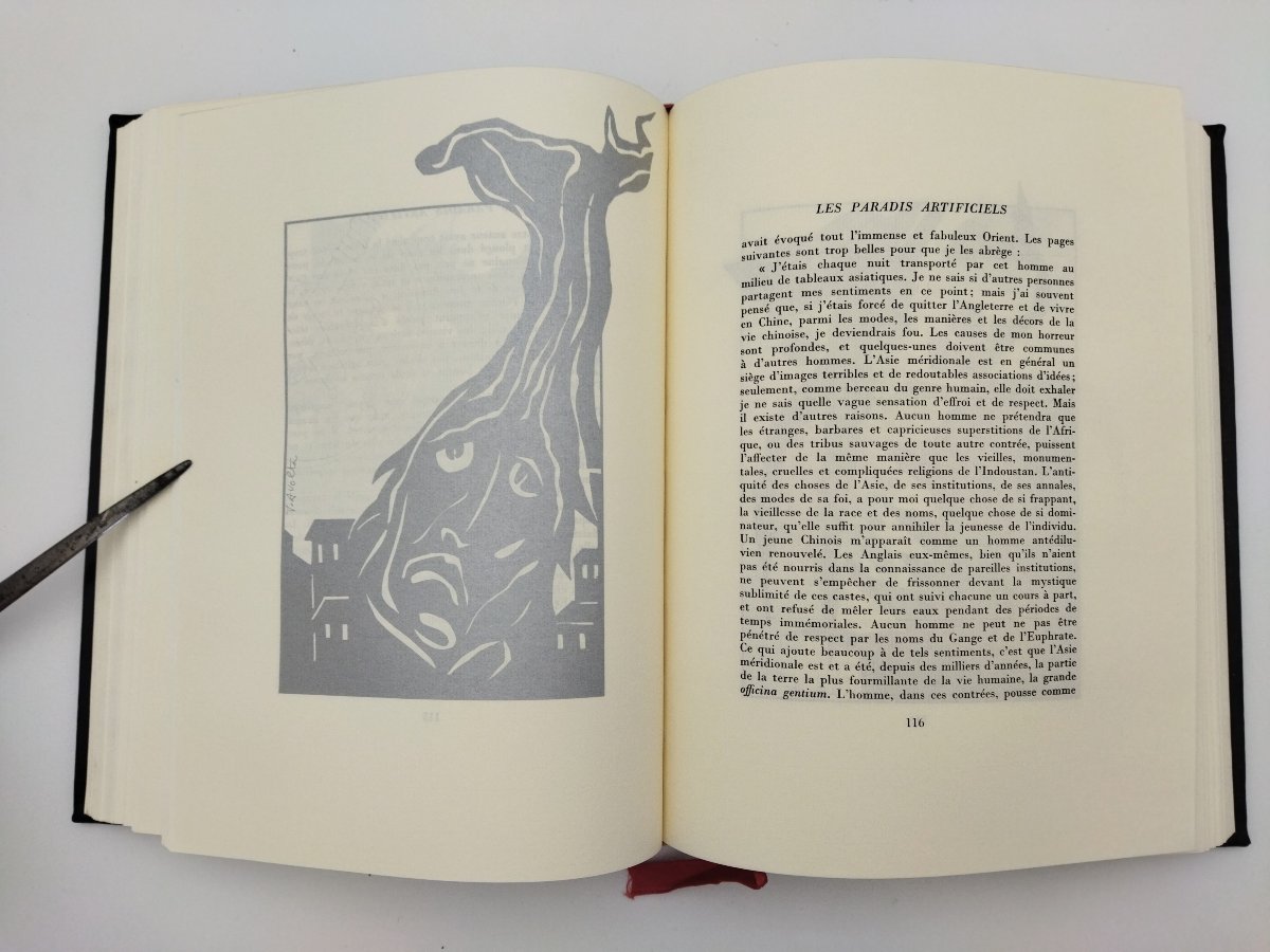 BAUDELAIRE Charles "LES PARADIS ARTIFICIELS" Illustrations Ingo AVOLTA Éditions Jean de BONNOT -photo-8