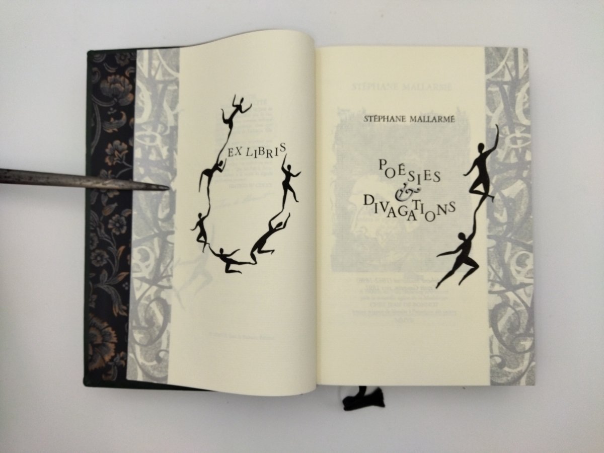 MALLARMÉ Stéphane "POÉSIES & DIVAGATIONS"  Numéroté 345 Éditions Jean de BONNOT -photo-2