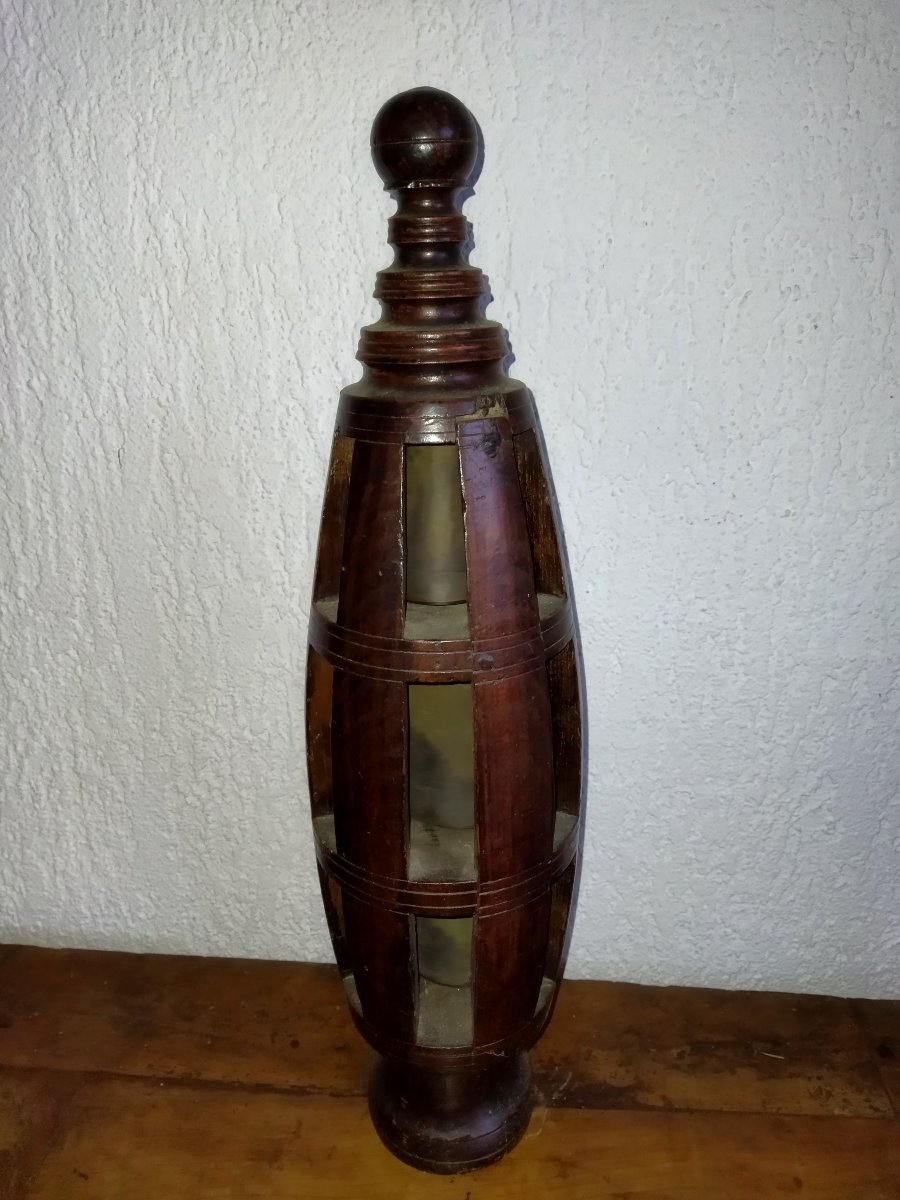 Yoke With 3 Bells, Turned Wood Decoration, Traditional Ox Hitch, Countryside Folk Art-photo-4