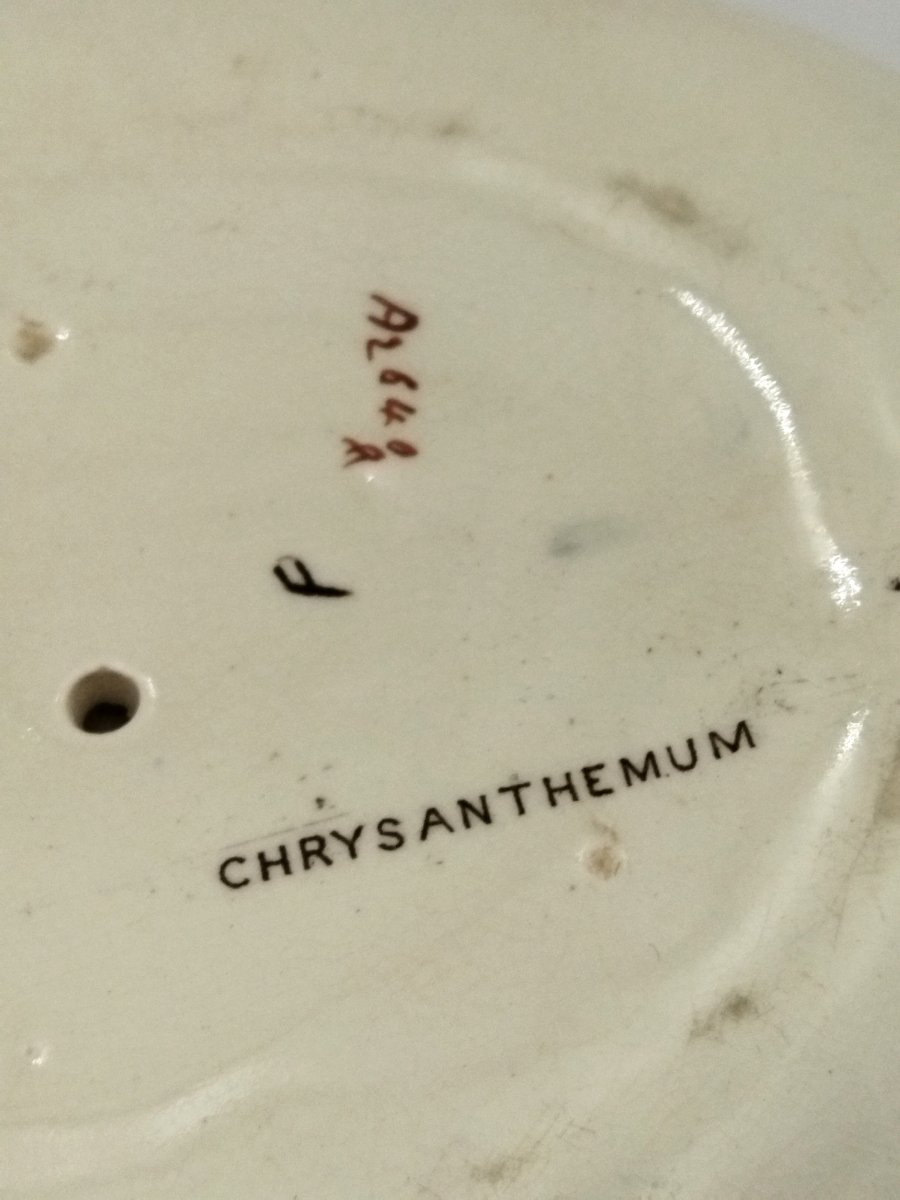 Sauciere Antique Oblong On Pedestal English Earthenware -photo-5