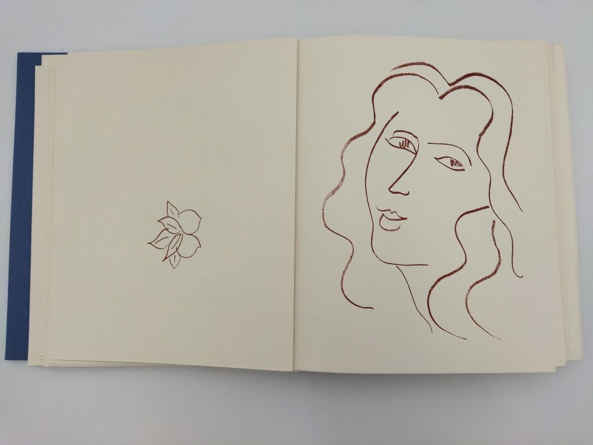 FLORILEGES DES AMOURS DE RONSARD  126 Lithographies Originales sur Papier Vergé MATISSE -photo-4