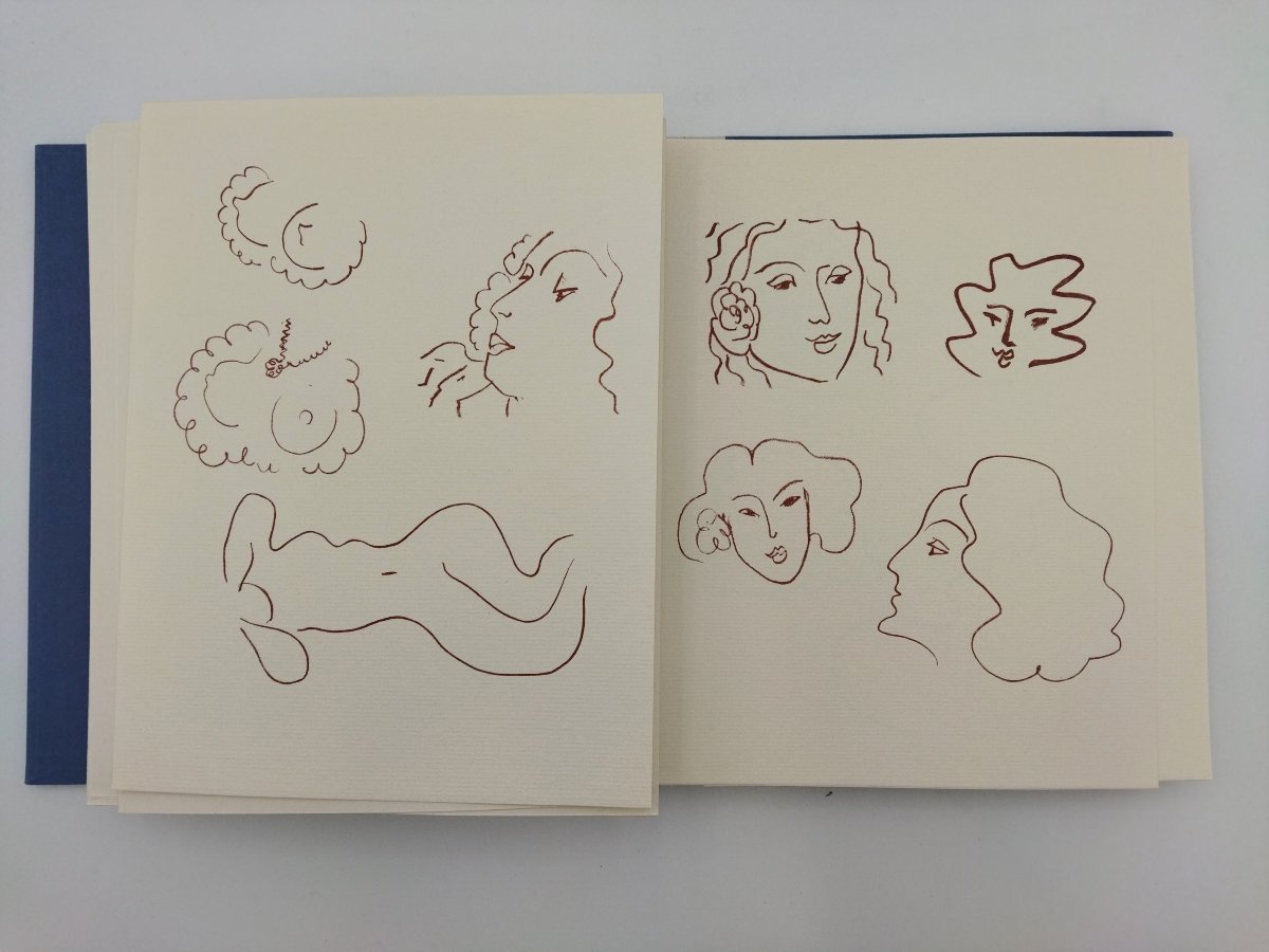 FLORILEGES DES AMOURS DE RONSARD  126 Lithographies Originales sur Papier Vergé MATISSE -photo-6