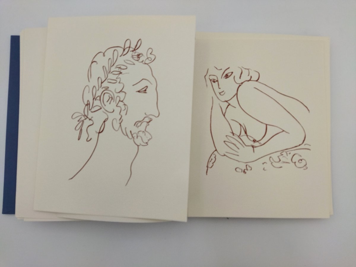FLORILEGES DES AMOURS DE RONSARD  126 Lithographies Originales sur Papier Vergé MATISSE -photo-7
