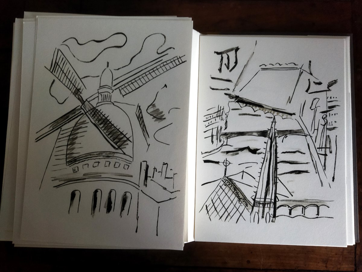 Mes Voyages Fernand Leger Lithographs & Poems By Aragon Exemplaire N° 4685 Collection-photo-7