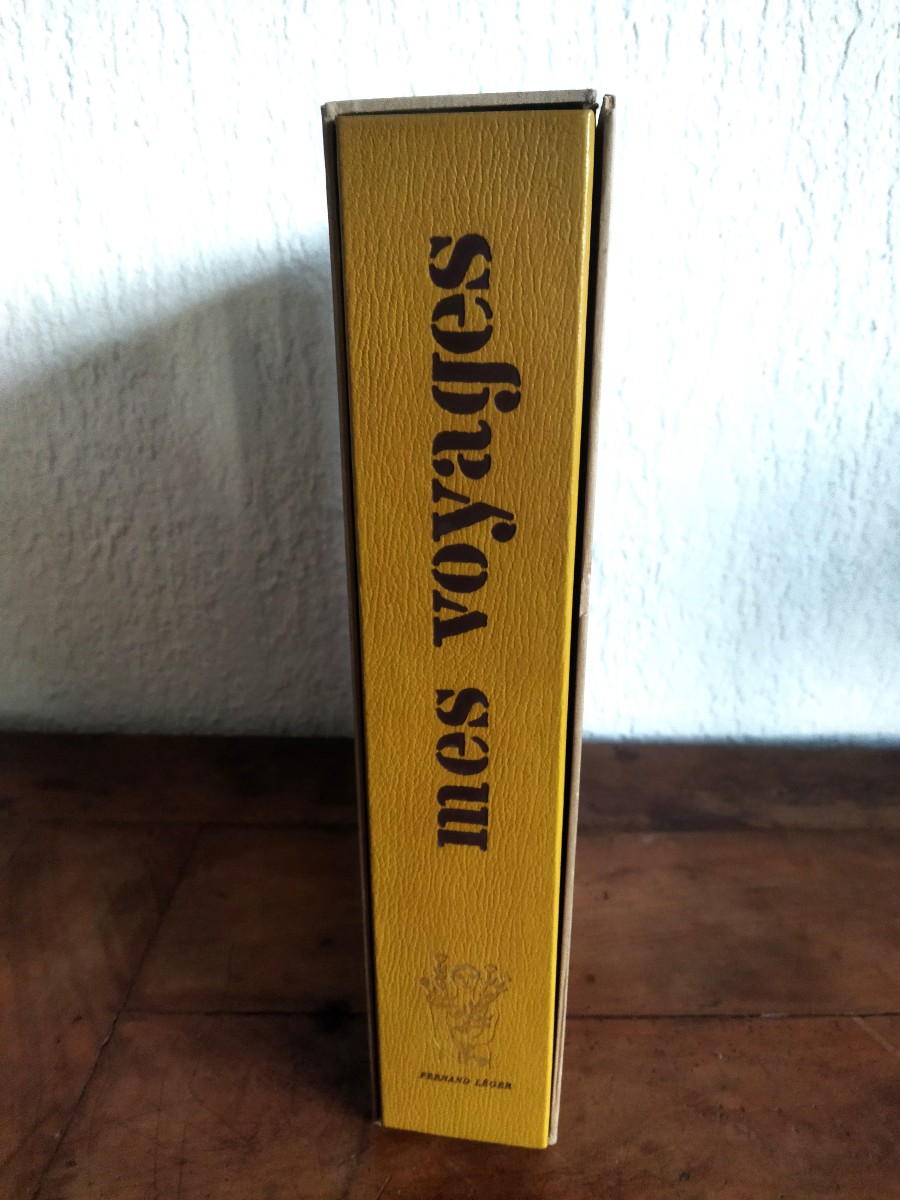 Mes Voyages Fernand Leger Lithographs & Poems By Aragon Exemplaire N° 4685 Collection