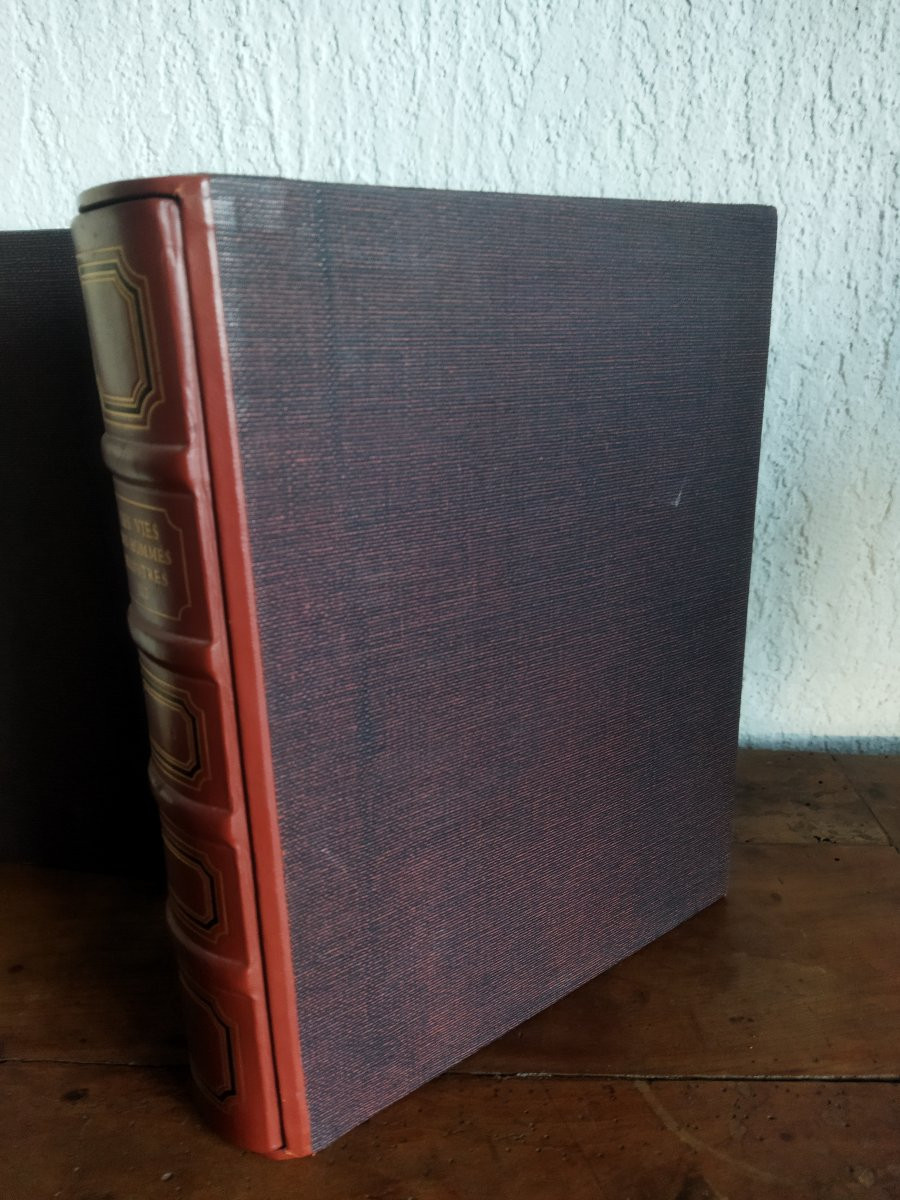 Plutarch 3 Volumes Vie Des Hommes Illustres Engravings By Decaris N° 404 Edition 1967 Collection-photo-1