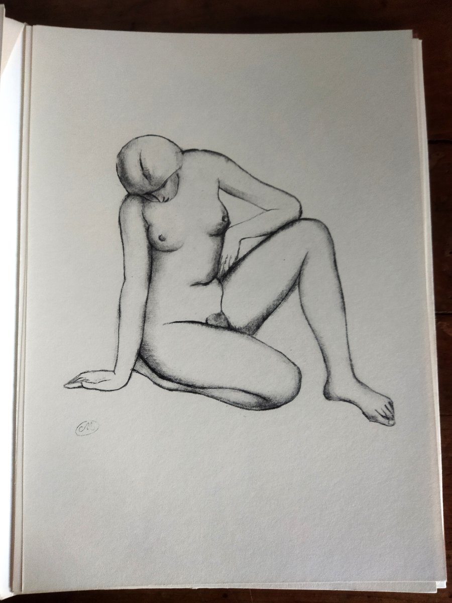 l'Art d'Aimer Ovide Lithographs Aristide Maillol Exemplaire N° 4864 Collection-photo-7