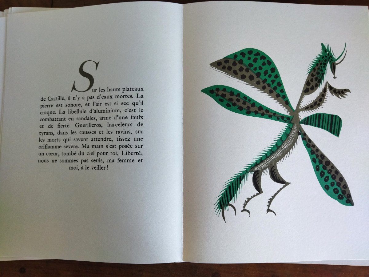 Géographie Animale Lithographies Jean Lurcat 1948 Exemplaire N° 841 Collection-photo-4