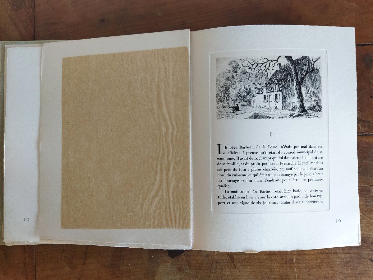 La Petite Fadette George Sand Illustrated Etchings Nick Petrelli 1946 Edition N°482 Collection-photo-2