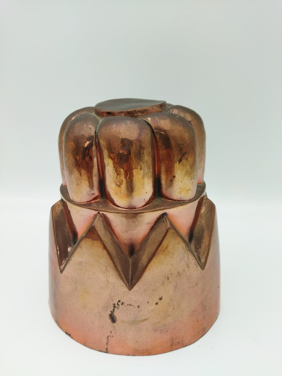 Gate Mould Antique Copper Collection Popular Art Table Art-photo-3