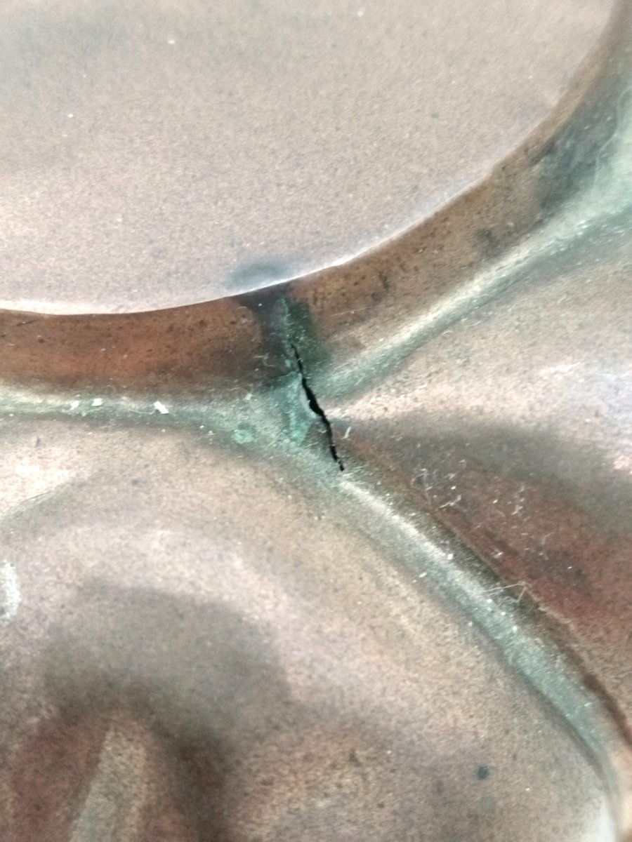 Gate Mould Antique Copper Collection Popular Art Table Art-photo-6