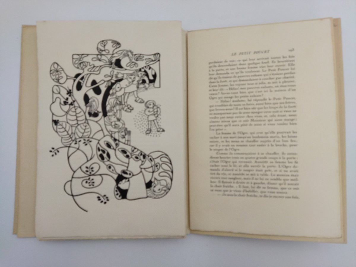 Perrault Charles Histoires Ou Contes Du Temps Passé Wood Engravings 1951 Copy N°833-photo-5
