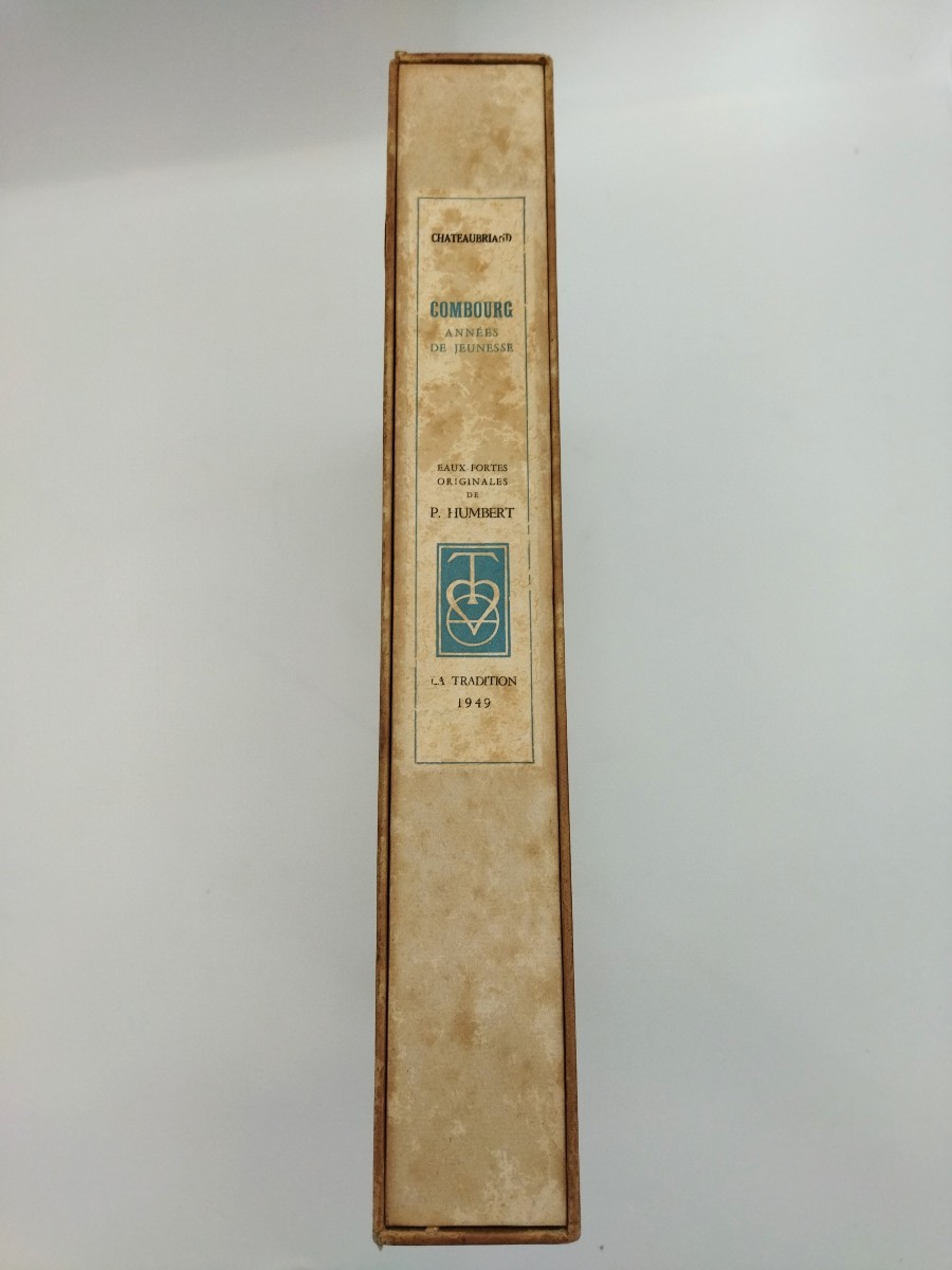 CHATEAUBRIAND COMBOURG Années de Jeunesse Eaux-Fortes Paulette HUMBERT Édition 1949  N° 37