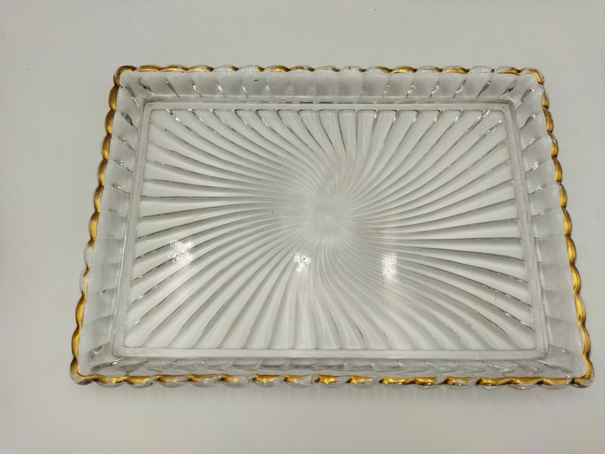 ART NOUVEAU Service à Liqueur Flacons et Verrerie Motif Floral Émaillé XIX-photo-7